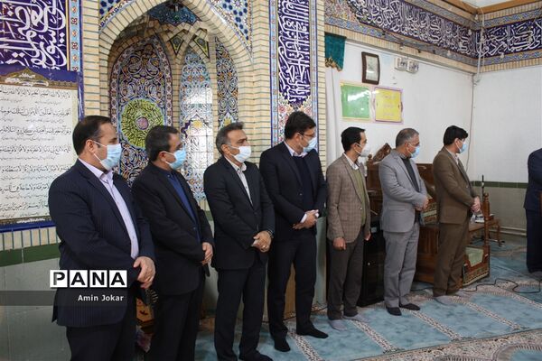 آیین تکریم و معارفه معاونان آموزش ابتدایی و پشتیبانی و توسعه مدیریت آموزش و پرورش فارس