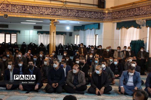 آیین تکریم و معارفه معاونان آموزش ابتدایی و پشتیبانی و توسعه مدیریت آموزش و پرورش فارس