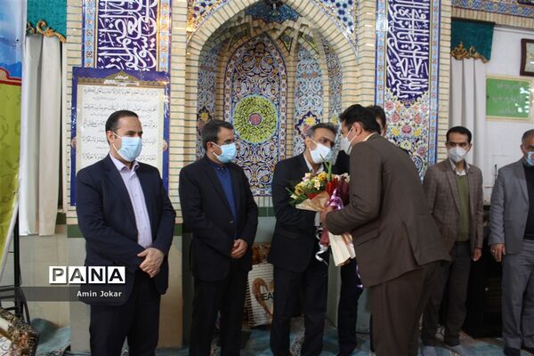 آیین تکریم و معارفه معاونان آموزش ابتدایی و پشتیبانی و توسعه مدیریت آموزش و پرورش فارس