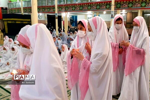جشن تکلیف ویژه دانش آموزان دختر پایه سوم ابتدایی شهرستان کلات