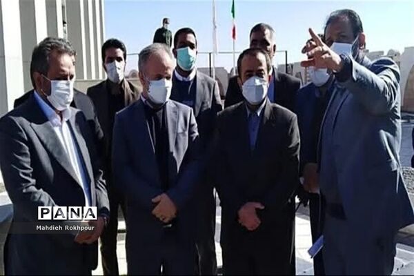 بازدید استاندار خراسان جنوبی از پاویون فرودگاه بین‌المللی شهید کاون بیرجند