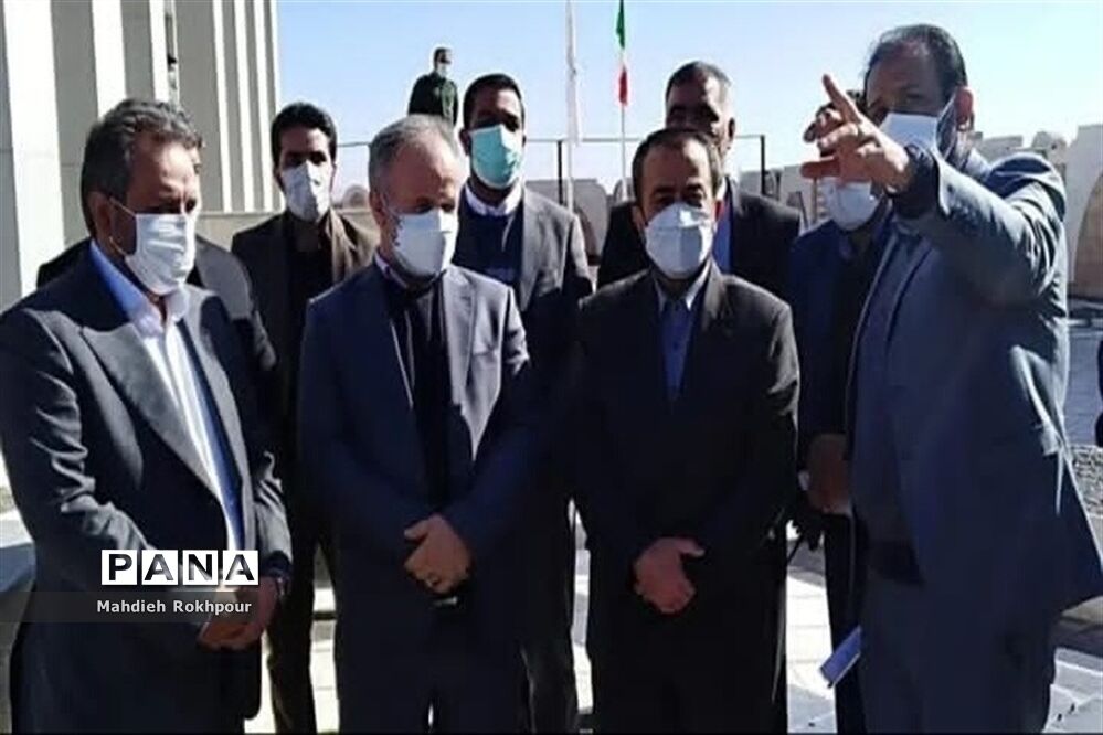 بازدید استاندار خراسان جنوبی از پاویون فرودگاه بین‌المللی شهید کاون بیرجند