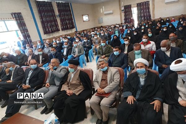 آیین تکریم و معارفه روسای سابق و جدید اداره آموزش و پرورش شهرستان نی ریز