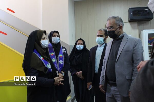 بازدید مدیرکل آموزش و پرورش فارس از محل داوری هفتمین دوره مسابقات استانی المپیاد رویش