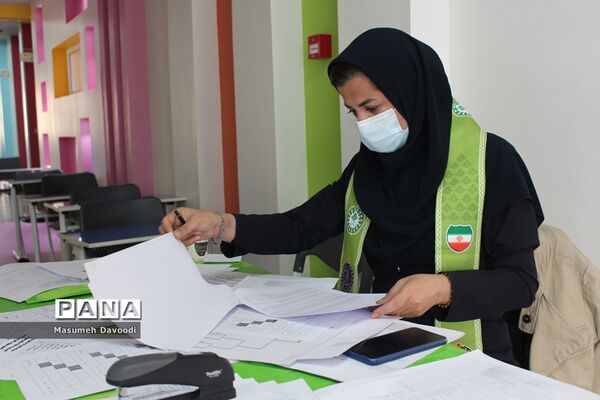 بازدید مدیرکل آموزش و پرورش فارس از محل داوری هفتمین دوره مسابقات استانی المپیاد رویش