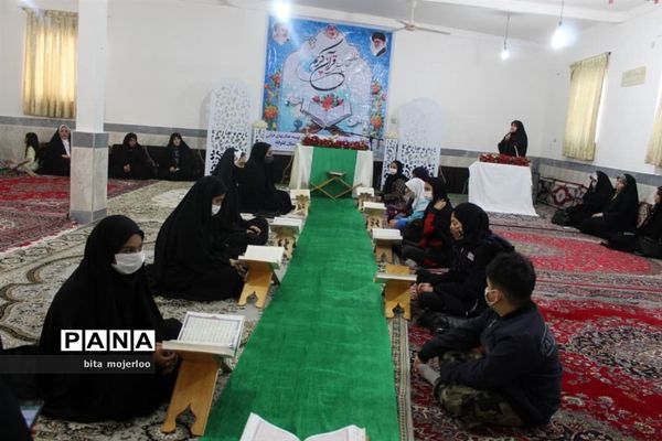 محفل انس با قرآن کریم در گلوگاه