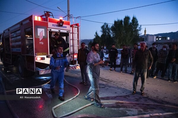 انفجار یک واحد مسکونی در لامرد