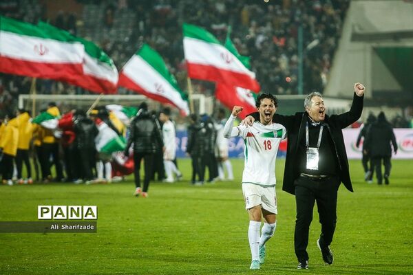 صعود تیم فوتبال ایران به جام جهانی 2022