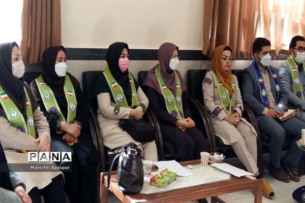 بازدید مسئولان سازمان دانش‌آموزی از کلاس‌های ضمن خدمت بازمهندسی مربیان تشکیلات