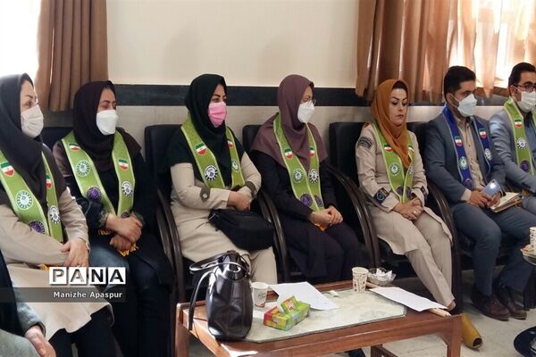 بازدید مسئولان سازمان دانش‌آموزی از کلاس‌های ضمن خدمت بازمهندسی مربیان تشکیلات