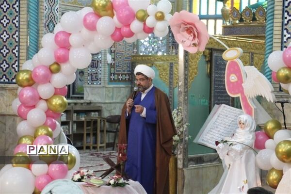 برگزاری جشن شکوفایی دختران فاطمی در آستان مقدس امامزاده محسن (ع) اصفهان