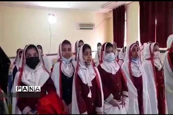 برگزاری جشن تکلیف دختران در مدارس شهرستان حمیدیه