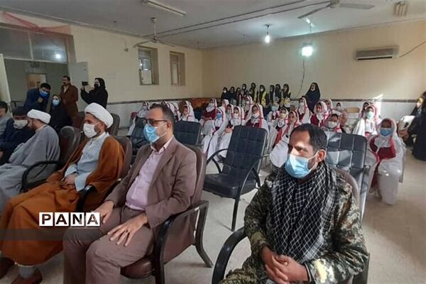 برگزاری جشن تکلیف دختران در مدارس شهرستان حمیدیه