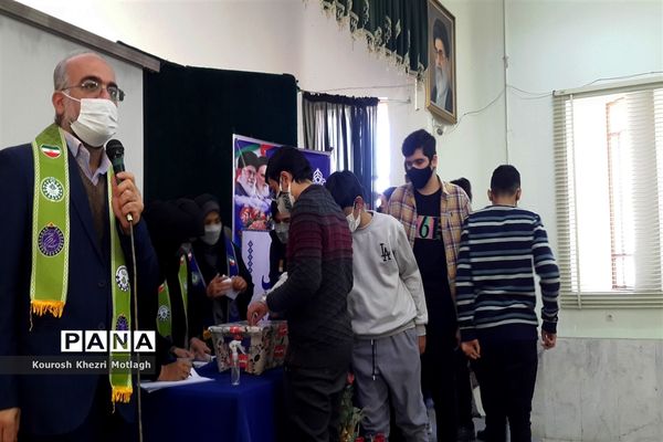 برگزاری انتخابات مجلس دانش‌آموزی در شهرستان کازرون