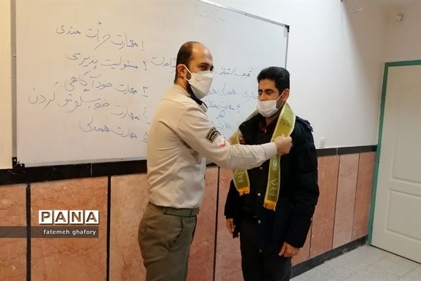 جلسه آموزشی مربیان پیشتاز شهرستان دماوند