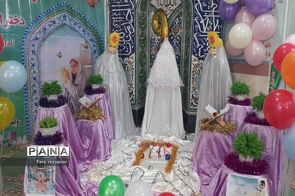 برگزاری جشن تکلیف دختران مدرسه کوثر جوادآباد