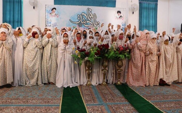 برگزاری جشن تکلیف دختران در بخش مرکزی قم