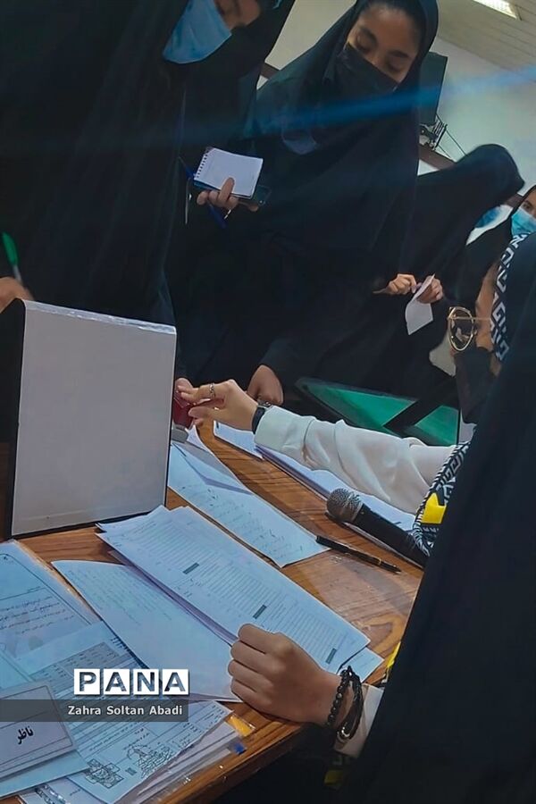انتخابات مجلس دانش‌آموزی شهرستانی در ایرانشهر