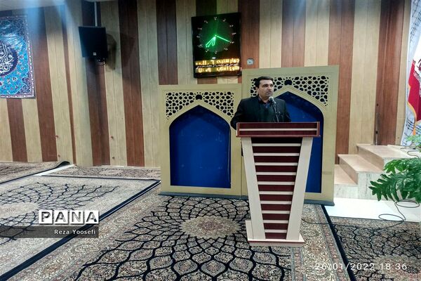 مراسم وداع با شهید گمنام در شهرستان شهریار