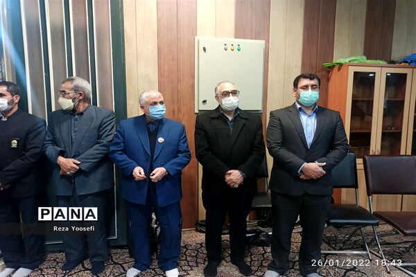 مراسم وداع با شهید گمنام در شهرستان شهریار