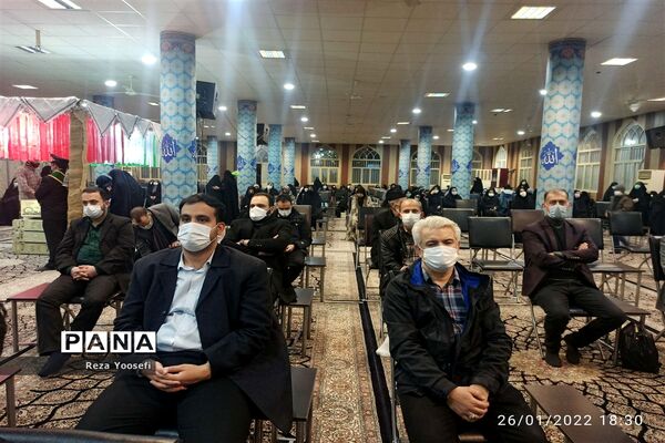 مراسم وداع با شهید گمنام در شهرستان شهریار