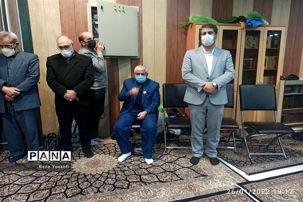 مراسم وداع با شهید گمنام در شهرستان شهریار