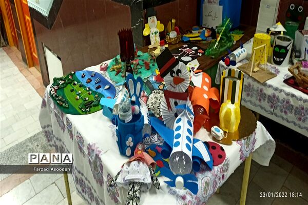 برگزاری نمایشگاه هنرهای دستی به‌مناسبت هفته طبیعت