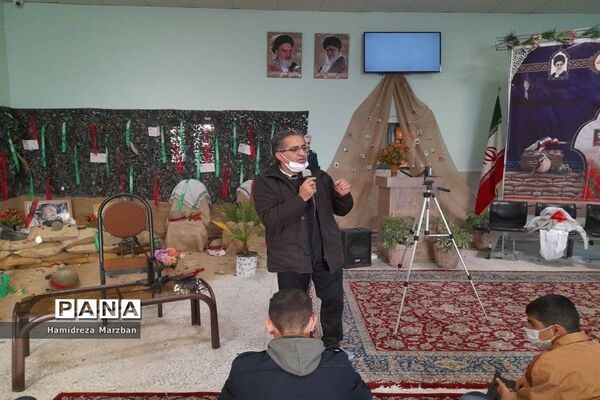 مراسم زیارت عاشورا درآموزشگاه شهید احمد کاظمی اسلامشهر