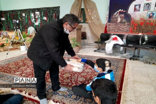 مراسم زیارت عاشورا درآموزشگاه شهید احمد کاظمی اسلامشهر