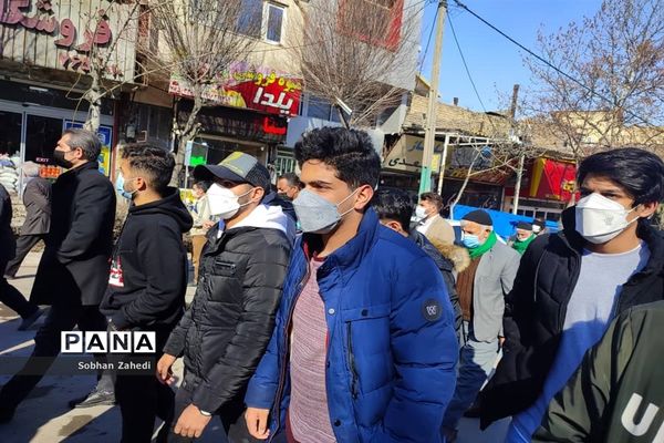 برگزاری راهپیمایی محکوم کردن جنایات رژیم آل سعود علیه مردم یمن در رودهن