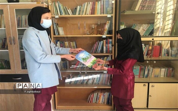 بازگشایی کتابخانه دبیرستان مرضیه در شهرکرد