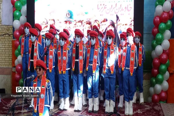 مراسم زنگ گلبانگ انقلاب درسیستان و بلوچستان