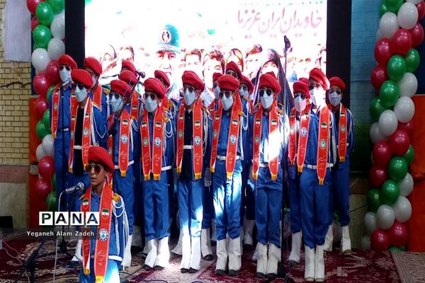 مراسم زنگ گلبانگ انقلاب درسیستان و بلوچستان