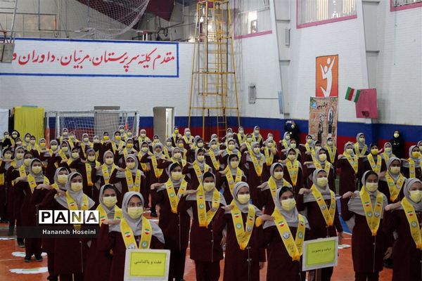 مانور تشکیلاتی یاوران انقلاب و نواختن زنگ انقلاب در شهریار