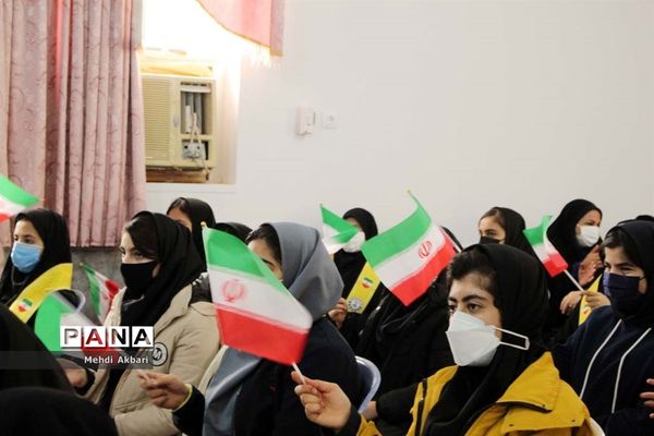 آیین نواختن زنگ انقلاب در ناحیه 4 اهواز