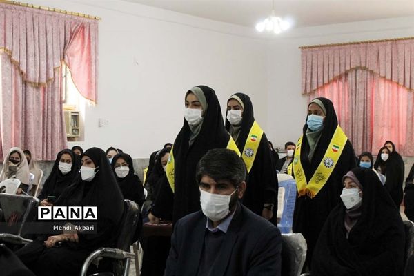 آیین نواختن زنگ انقلاب در ناحیه 4 اهواز