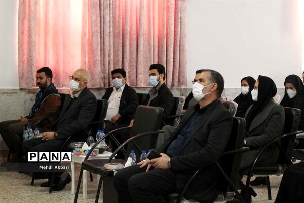 آیین نواختن زنگ انقلاب در ناحیه 4 اهواز