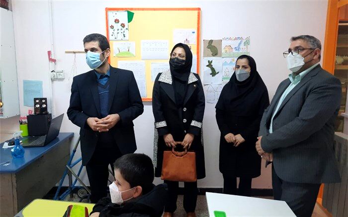 بازدید معاون وزیر از مدرسه نابینایان مهر گرگان