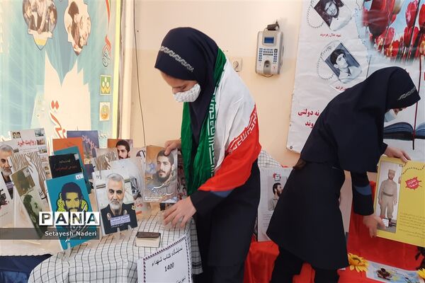 آماده‌سازی آموزشگاه شهید زهره‌وند به مناسبت ایام الله دهه فجر