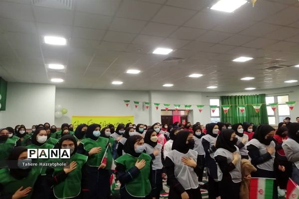 نواختن زنگ انقلاب در مدارس آموزش و پرورش ملارد