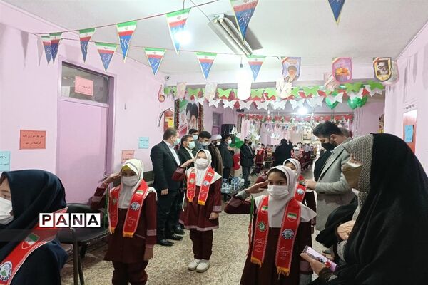 صدای زنگ انقلاب در دبستان دخترانه حضرت زینب ( س) در شهرستان قدس