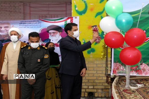 نواختن زنگ انقلاب در شهرستان حمیدیه