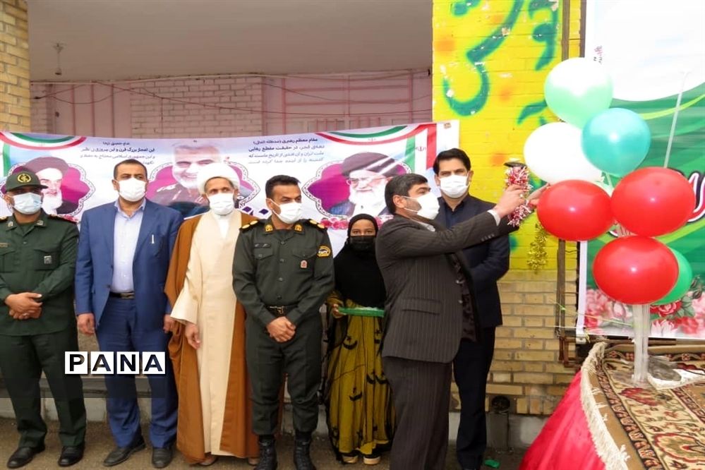 نواختن زنگ انقلاب در شهرستان حمیدیه