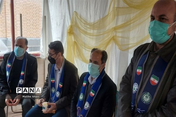 مانور تشکیلاتی یاوران انقلاب و نواختن زنگ انقلاب در جوادآباد