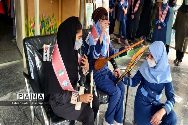 برگزاری همایش یاوران انقلاب در مدارس ناحیه۶ مشهد مقدس