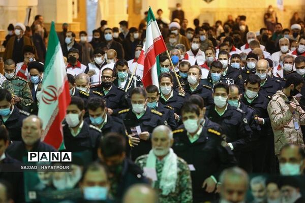 گرامیداشت ایام الله دهه فجر با حضور نیروهای مسلح در قم