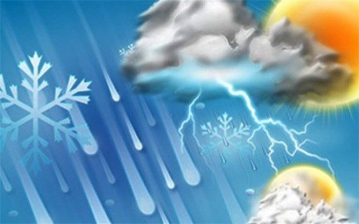 وزش باد‌های جنوبی همراه با افزایش نسبی دما در اردبیل