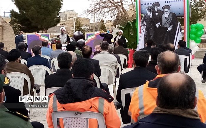 مراسم گلبانگ انقلاب در کاشمر برگزار شد