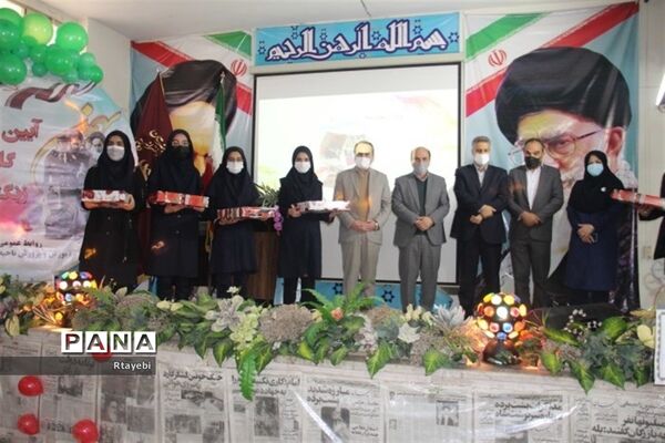 برگزاری مانور تشکیلاتی یاوران انقلاب اداره آموزش و پرورش ناحیه 2 در هنرستان دخترانه والفجر