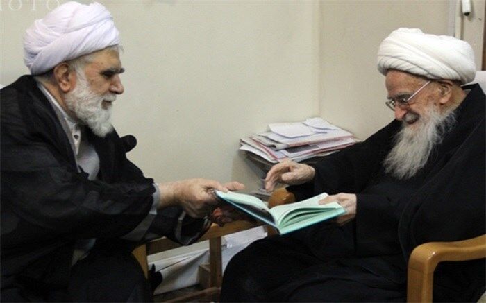 آیت الله صافی گلپایگانی در حمایت از محرومان و مظلومان جهان در وسط میدان قرار داشت